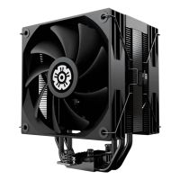 refrigerador de cpu enermax ets-t41d display 2x fan pwm de 120mm 4 tubos de calor lacados de 6mm