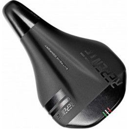 Repente Sillín Latus M Saddle Negro Logo Plateado