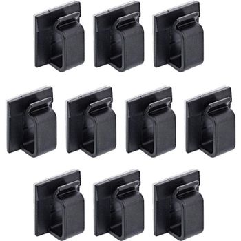 Gancho Soporte Cableado InLine 59971F Autoadhesivo Nylon Negro