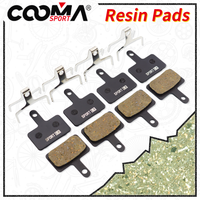 4 pares de pastillas de freno de bicicleta para shimano b01s m05 mt200 mt500 m515 m525 c501 c601 m375 m395 m415 m416 m446 m465 m486