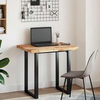 tablero de mesa  tablero escritorio madera maciza acacia sin tratar 80x60x4 cm