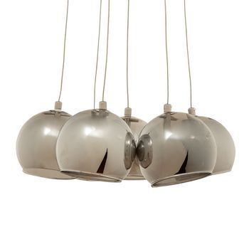 Lámpara Colgante Lumineca Nigewic 45x150 Cm Plata