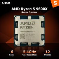 procesador de juegos de cpu de escritorio amd ryzen 5 9600x am5 con arquitectura zen 5 6 nucleos y frecuencia de 54 ghz