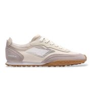 hoff para mujer 12310007 zapatillas de piel mockingbird beige 36 plano cordones casual