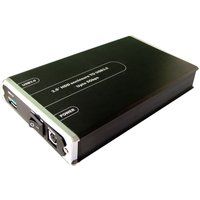 dynamode usb-hd35s-30 35 usb hdd enclosure - black black