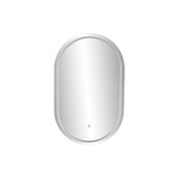 espejo led cristal 50x05x80 tactil