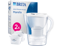jarra filtrante - brita marella indicador digital tapa abatible incluye 1 filtro maxtra pro pure performance