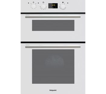 HOTPOINT Class 2 DD2 540 Electric Double Oven - White, White