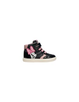 Zapatillas Geox B Gisli C - Vern.Sint.+Gb Niña Negro/ Rosa