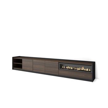 Mueble Tv Istán-02 Con Chimenea Para Salón Moderno