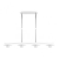 lampara ciudad del cabo 4l 24w 4000k blancoplata regx85x15 cm 1920 lm