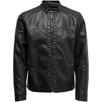 Only & Sons Cazadora de cuero CHAQUETA MIKE PU RACER OTW 22012339 para hombre