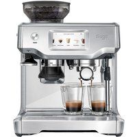 sage the barista touch bean to cup coffee machine - stainless steel  chrome stainless steel
