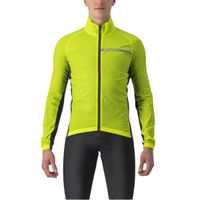 chaqueta castelli squadra stretch manga larga amarillo gris talla m