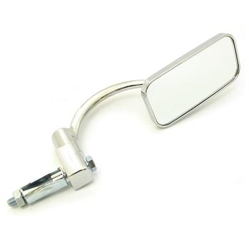 Espejo retrovisor barra-fin Emgo Bobber cromado