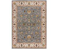 alfombra vintage en plata classic 160x230 cm - atticgo