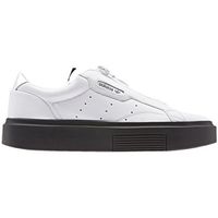 adidas deportivas moda baskets sleek super zip cuir para mujer