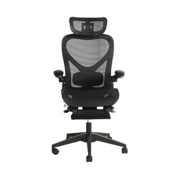 Silla De Oficina Ergonómica - Mueble Para Despacho - Malla - Negro (62x48.5x129cm)