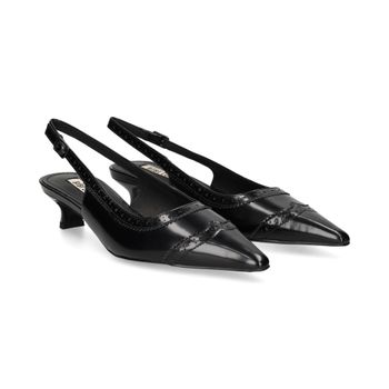 Bibi Lou Zapatos De Tacón Bajo Mujer - Negro Talla 40