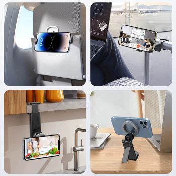 LX-101 Soporte Magnético para Teléfono Móvil Esenciales para Viajes en Avión Soporte para Teléfono Móvil Soporte para Te