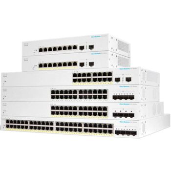 Conmutador Cisco CBS220-48P-4G-EU Gestionado L2 48 Puertos Gigabit Ethernet PoE