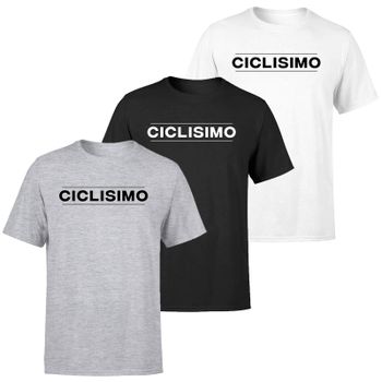 Ciclisimo Men's T-Shirt - XL - Black