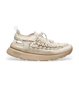 Keen para mujer. 1030268 Zapatillas Uneek Wk beige (40), 3 a 5cm, Cordones, Casual
