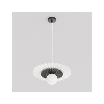 Lámpara de techo drino blanco+negro