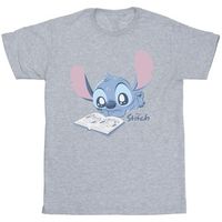 disney camiseta reading lying down para nina