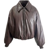 kangol cazadora de cuero gt46282 para mujer