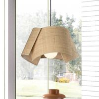 lampara de techo naburu rafia classic