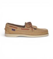 sebago para hombre 78123gw nauticos de piel portland artisan ox taupe 41 plano cordones casual
