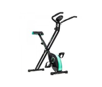 Cecotec bicicleta estática plegable con volante de inercia de 2,5 kg x-bike. sistema silence fit, ergonómica