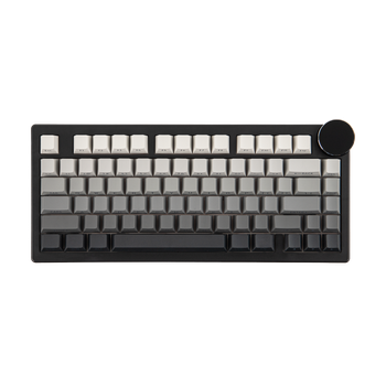 AJAZZ AK820V2 (Versión con Pantalla) Teclado Mecánico Inalámbrico 75% ANSI con Diseño Americano, BT/Cableado/2.4Ghz, con Pantalla y Perilla