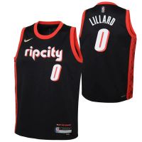 camiseta damian lillard portland trail blazers mixtape swingman jersey junior