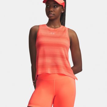 Under Armour Velociti  Camiseta de running Mujeres - naranja, plateado