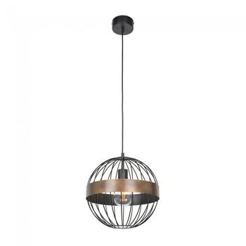 Lámpara colgante raw globe