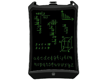 Pizarra electrónica - Woxter Smart Pad 90, 9”, Cristal líquido, Lápiz incluido, Negro