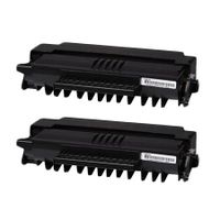compatible twin pack oki 09004391 black high capacity toner cartridges 2 pack