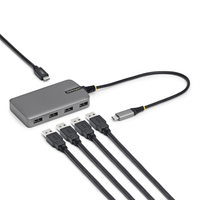 hub usb-c de 4 puertos usb-a - 5gbps - alimentado por el bus