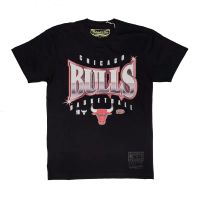 camiseta chicago bulls nba glow up mitchell and ness