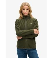 superdry para mujer w2012375a polar fleece verde xl casual poliester