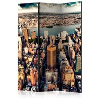 biombo - birds eye view of new york 135x172 cm