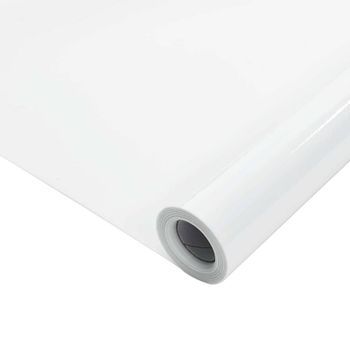Láminas De Ventana Esmerilada 5 Uds Pvc Blanco Vidaxl