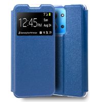 funda cool flip cover para xiaomi redmi 15c  15c 5g  poco c85 liso azul