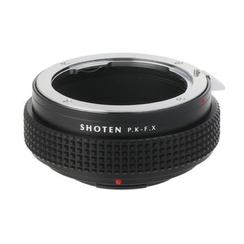 SHOTEN Adaptador de lente PK a FX Pentax K a Fujifilm Fuji X XT3 X-S10 XT200 XPro3 XT4 X-M2 X-E1 X-A2