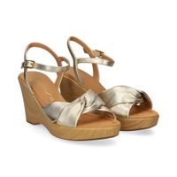 unisa sandalias cuna mujer - plata talla 40