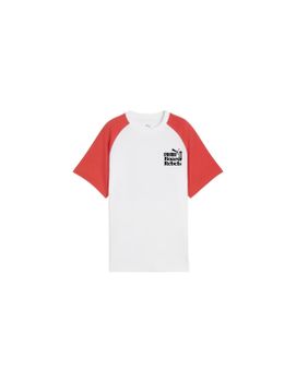 Camiseta Puma Mid90S Graphic Tee I Infantil Blanco/Rojo