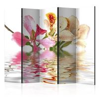 biombo - tropical flowers - orchid tree bauhinia ii 225x172 cm