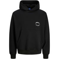 jack  jones jersey 12277895 joraustin font sweat hood styd aw24 black para hombre